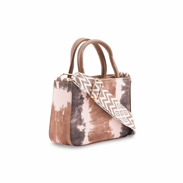 Brown Casual Pouch For Ladies P97676