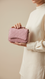 Pink Casual Pouch For Ladies P97677