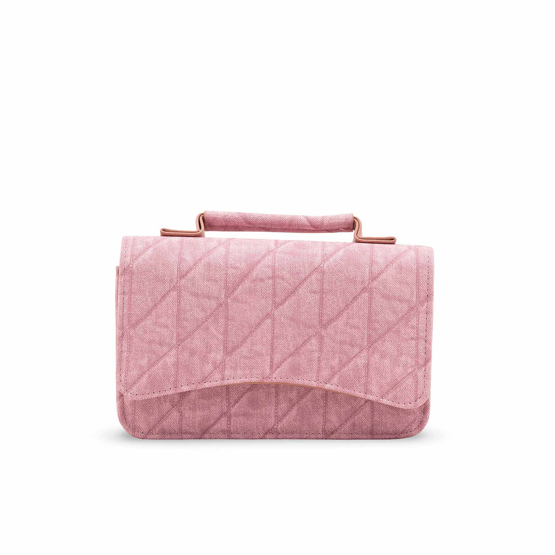 Pink Casual Pouch For Ladies P97677