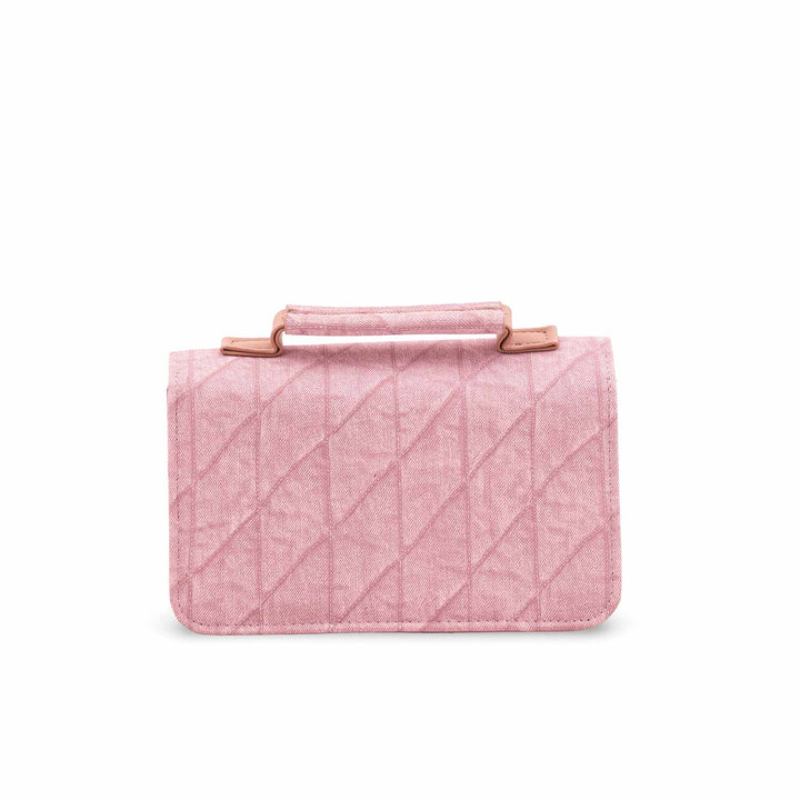 Pink Casual Pouch For Ladies P97677