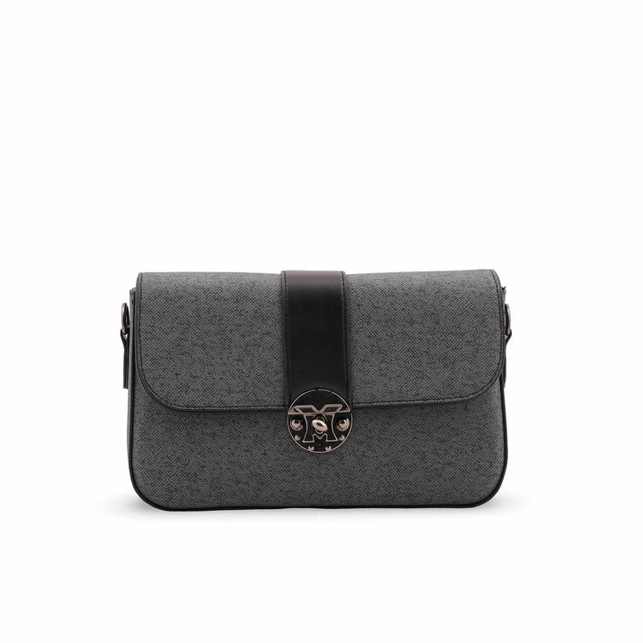 Black Casual Pouch For Ladies P97678