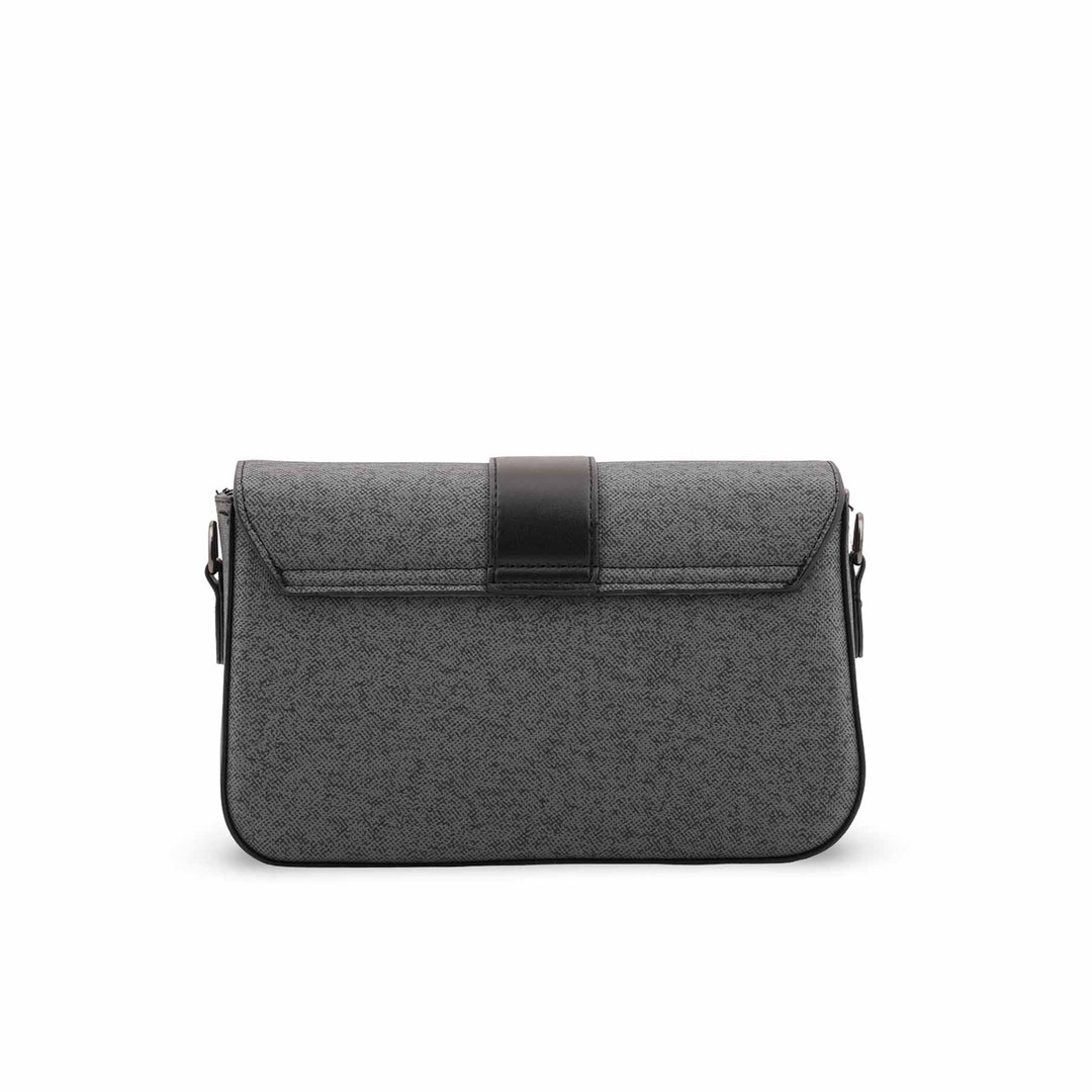 Black Casual Pouch For Ladies P97678