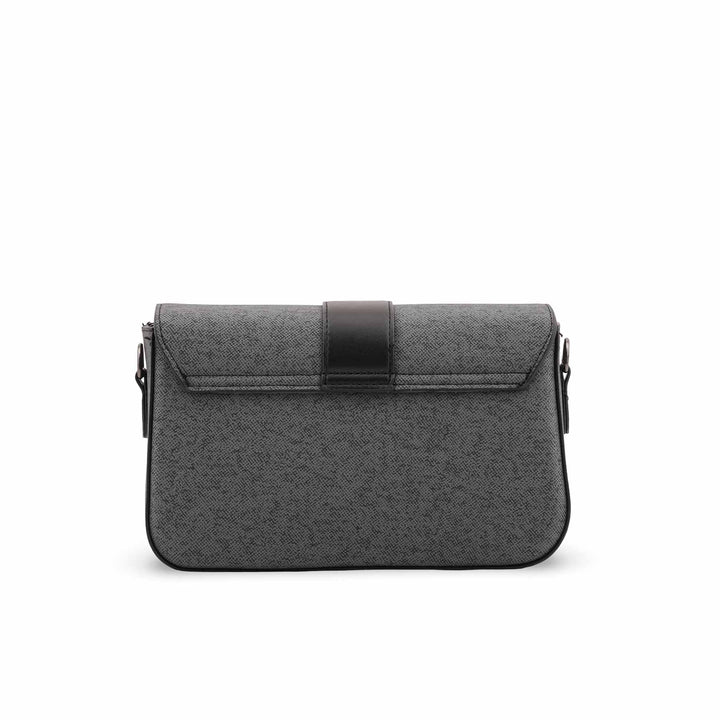 Black Casual Pouch For Ladies P97678