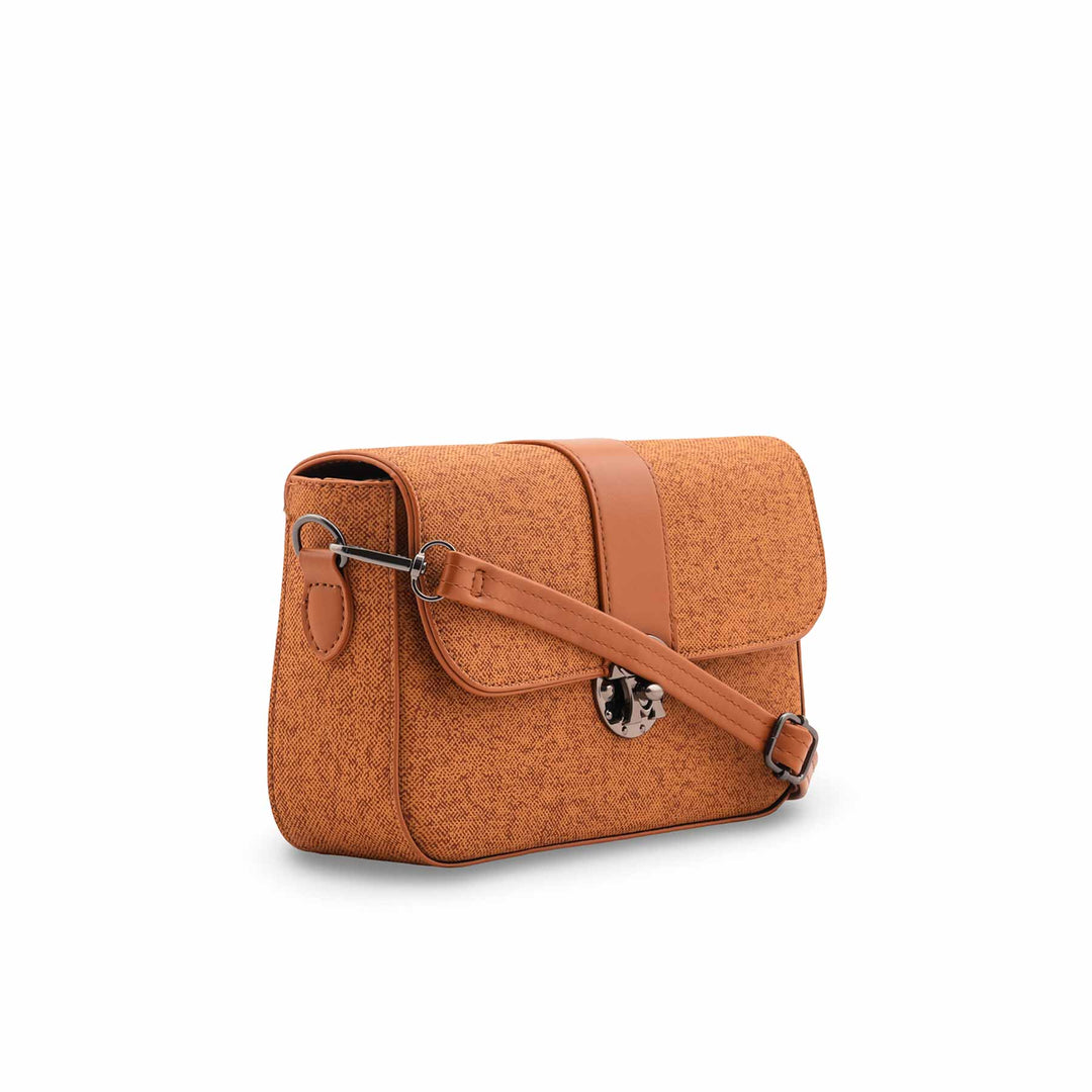 Brown Casual Pouch For Ladies P97678