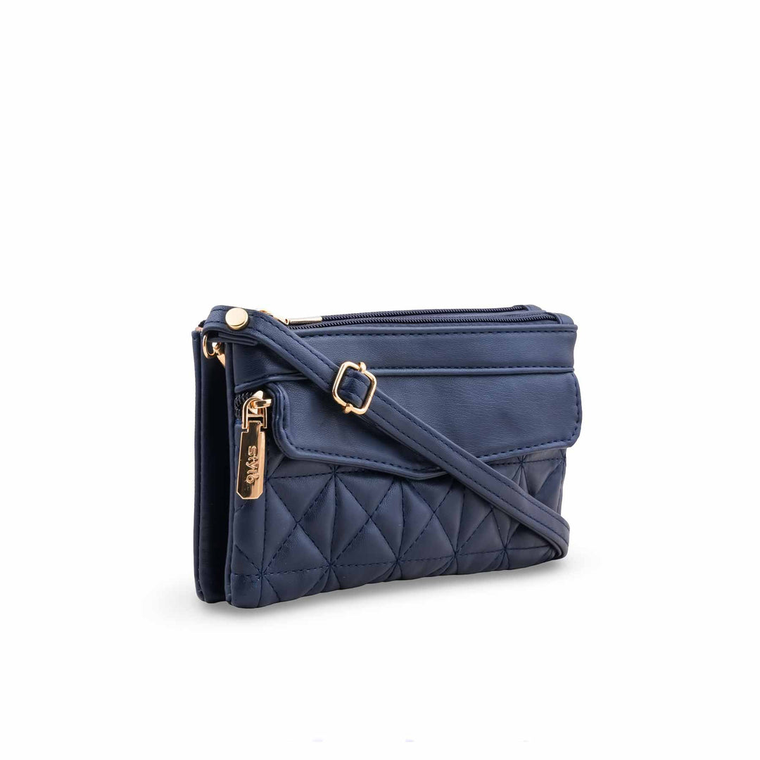 Navy Casual Pouch For Ladies P97681