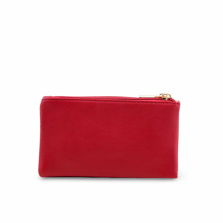 Red Casual Pouch For Ladies P97682