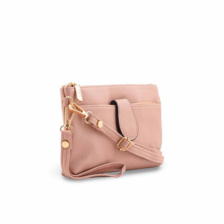Pink Casual Pouch For Ladies P97689