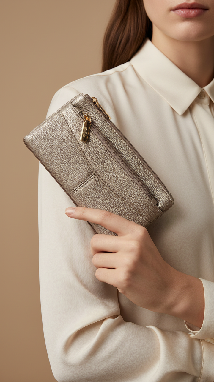 Silver Casual Pouch P97690