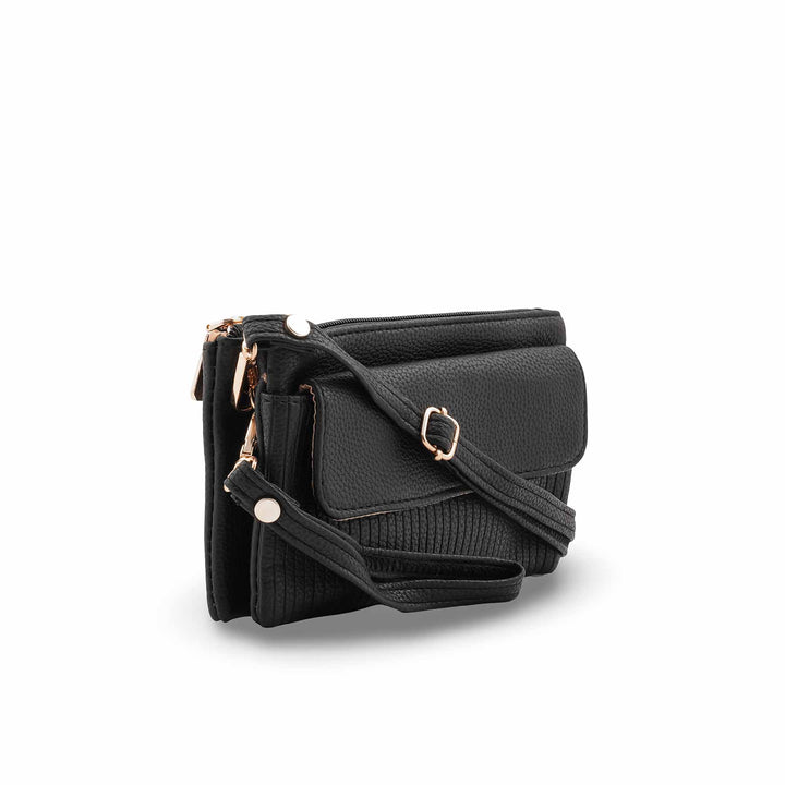 Black Casual Pouch P97691