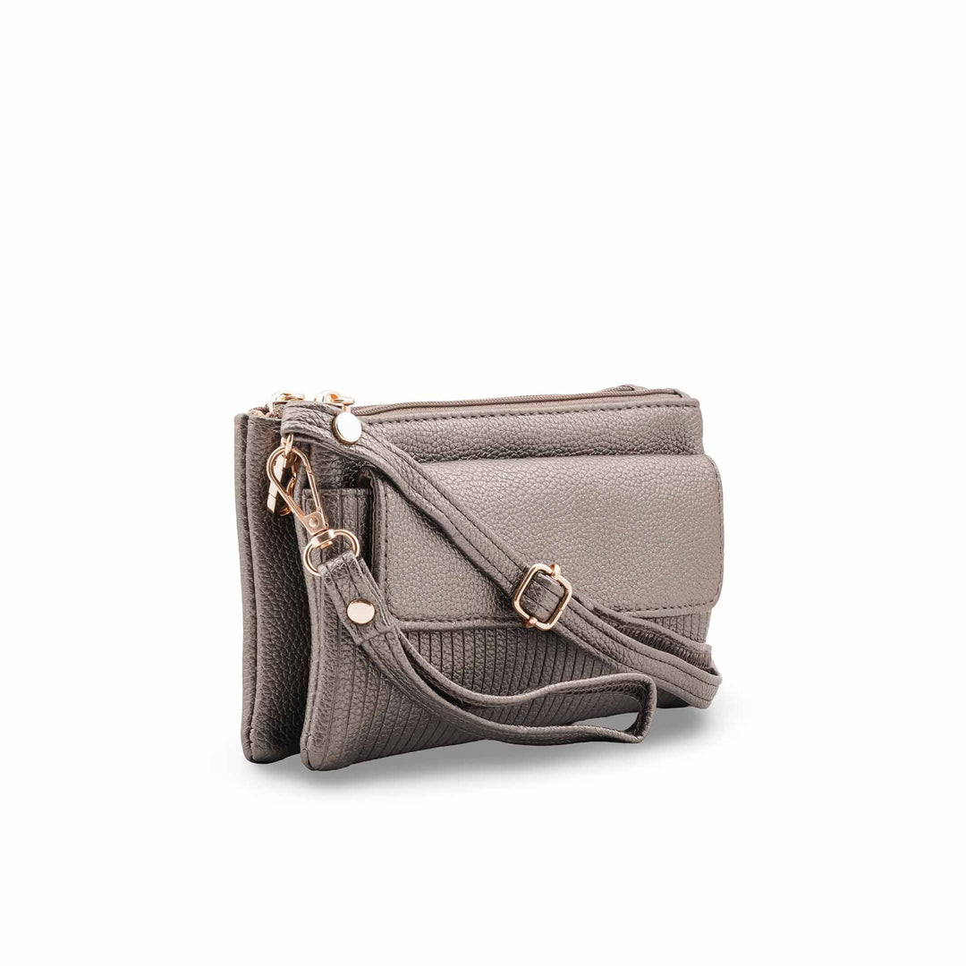 Grey Casual Pouch P97691