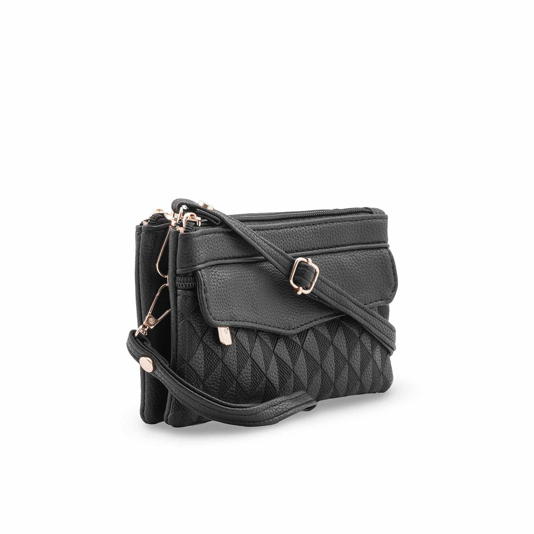 Black Casual Pouch P97692