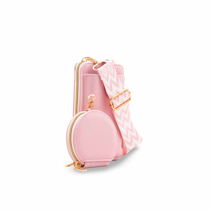 Pink Casual Pouch For Ladies P97698