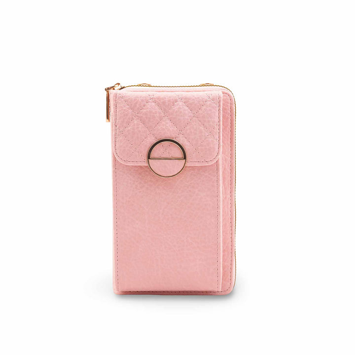 Pink Casual Pouch For Ladies P97699