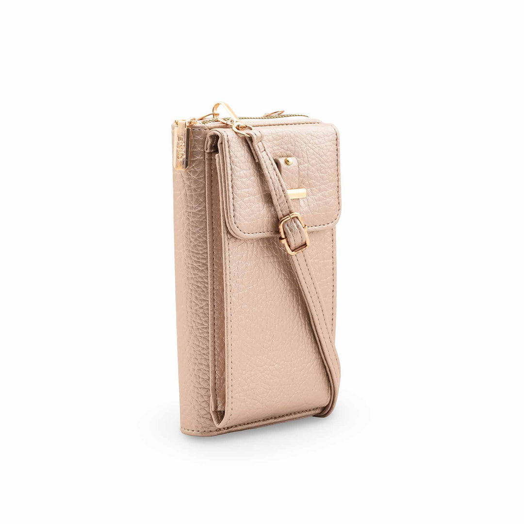 Golden Casual Pouch For Women P97701