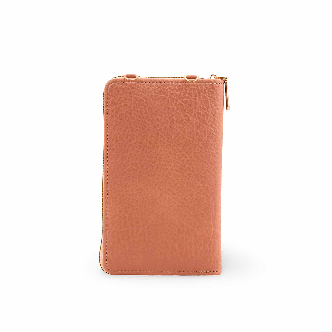 Peach Casual Pouch For Women P97701