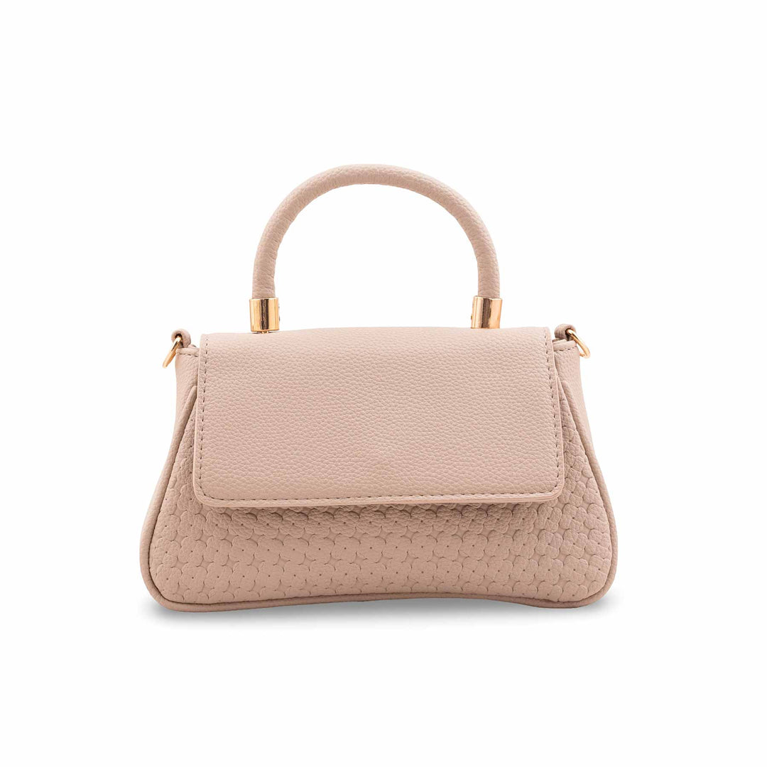 Beige Casual Pouch For Ladies P97703