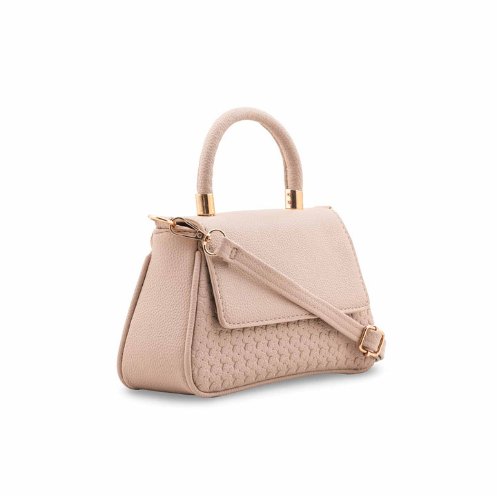 Beige Casual Pouch For Ladies P97703