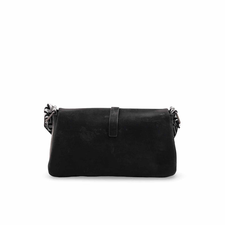 Black Casual Pouch For Women P97704