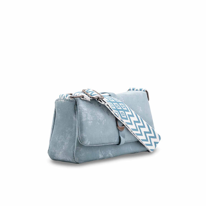 Blue Casual Pouch For Women P97704