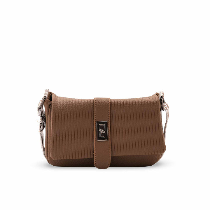 Brown Casual Pouch For Ladies P97705