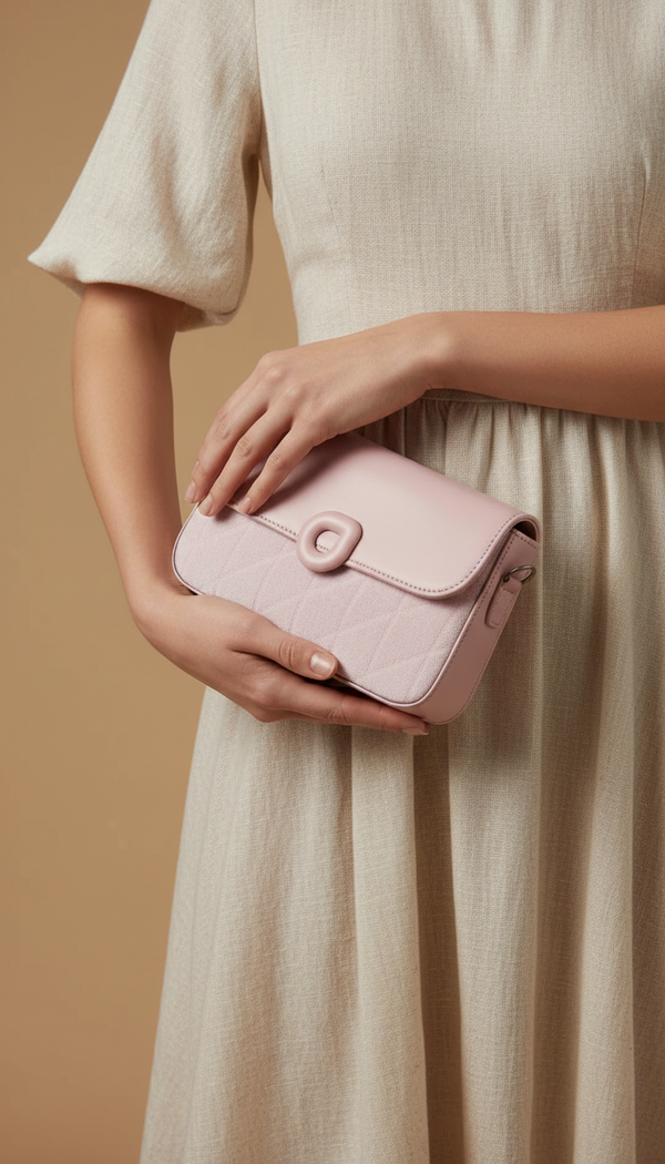 Purple Casual Pouch For Women P97711