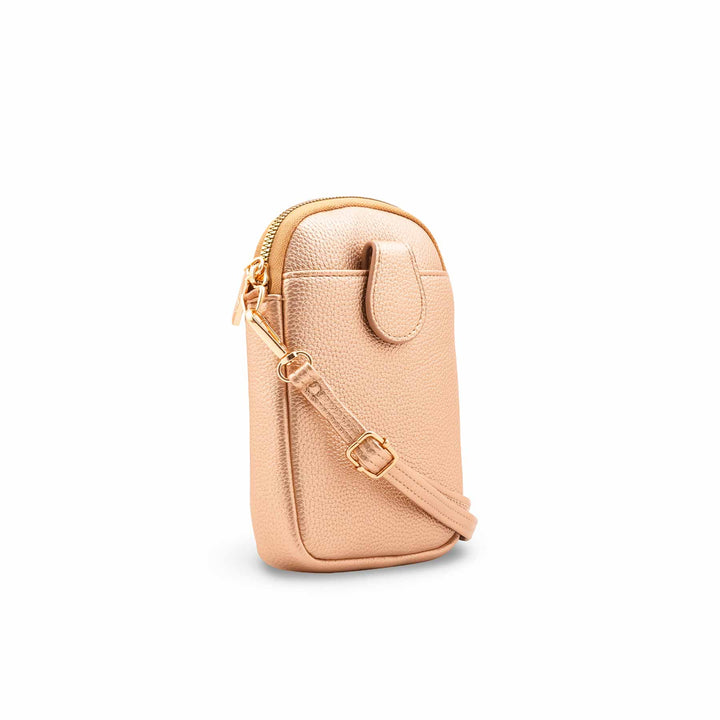 Golden Casual Pouch For Ladies P97713