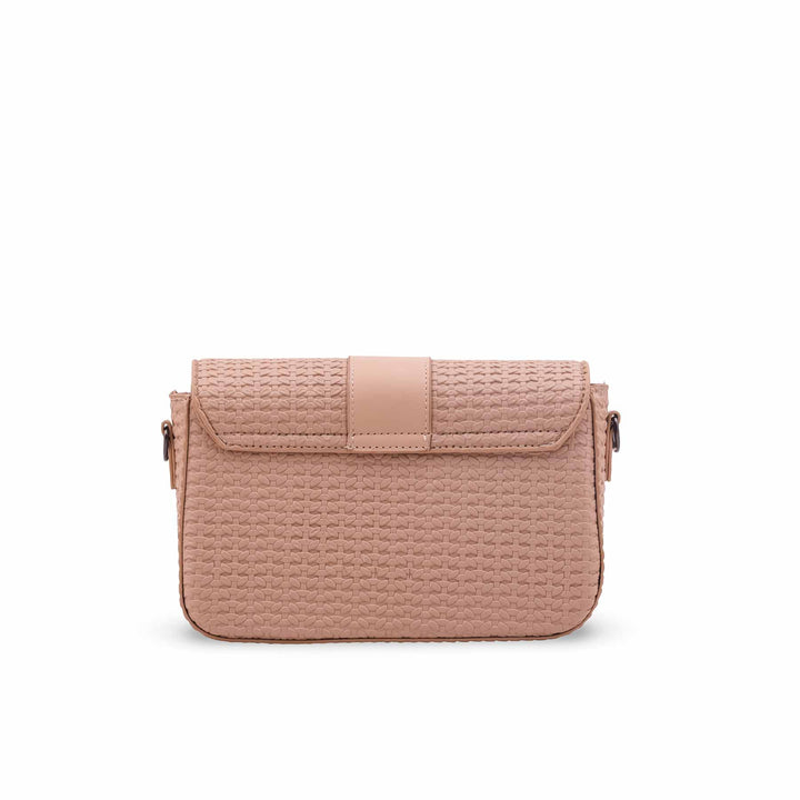 Beige Casual Pouch For Women P97726