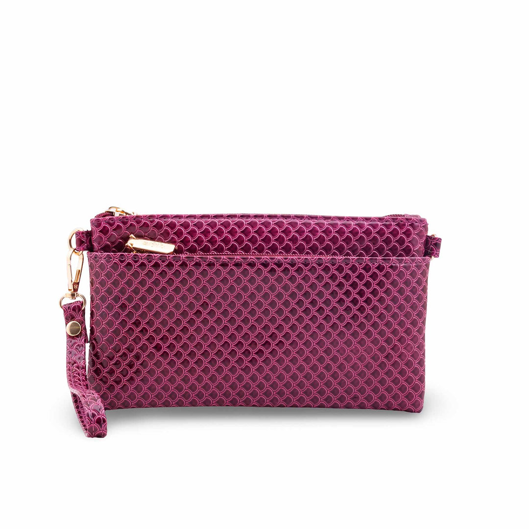 Purple Casual Pouch For Women P97735