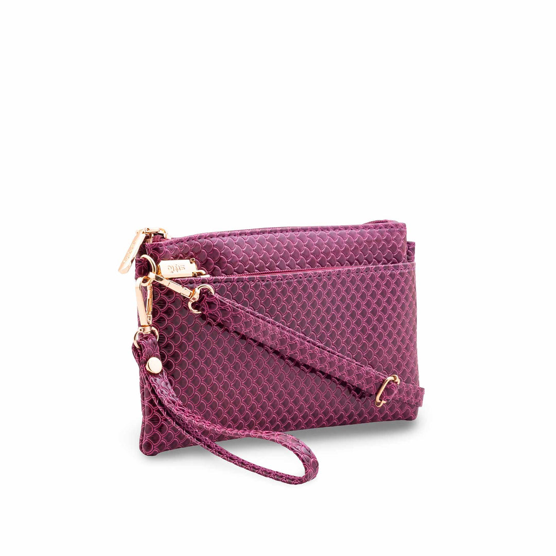 Purple Casual Pouch For Women P97735