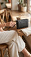 Black Casual Pouch For Women P97745