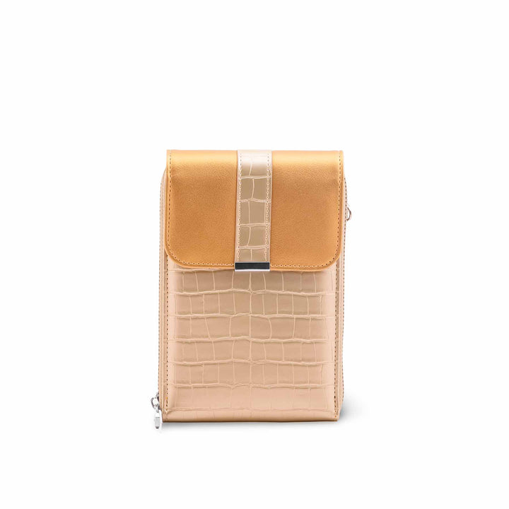 Golden Casual Pouch For Women P97746