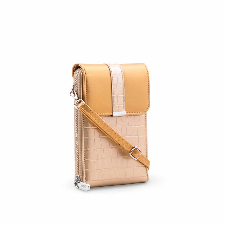 Golden Casual Pouch For Women P97746
