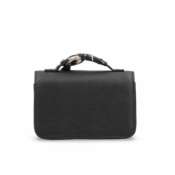 Black Casual Pouch For Women P97756