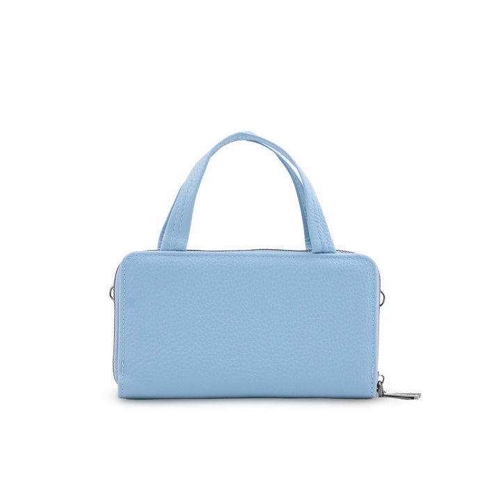 Blue Casual Pouch For Women P97759