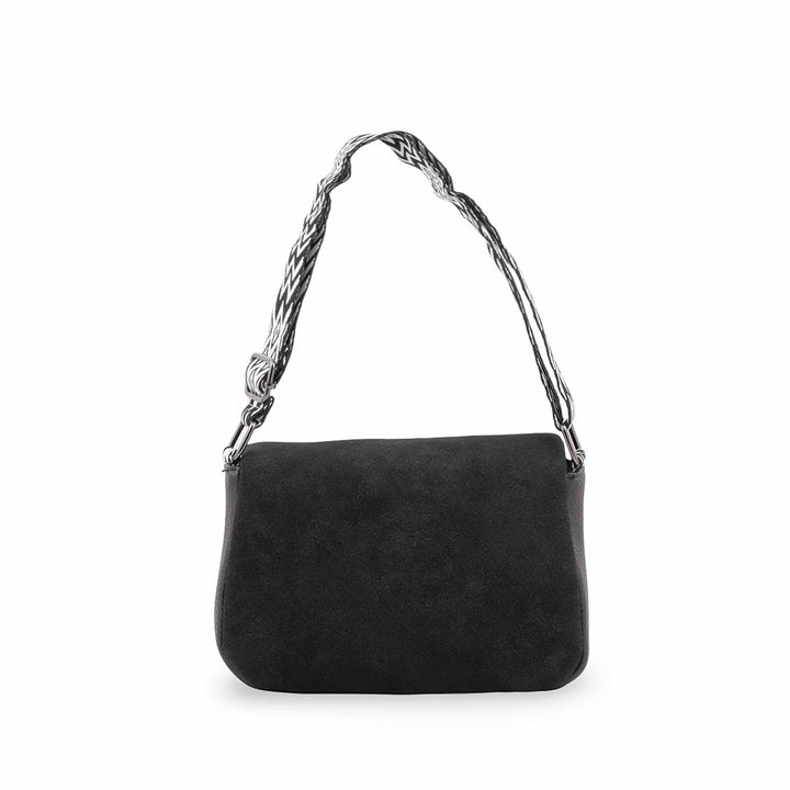 Black Casual Pouch For Women P97761