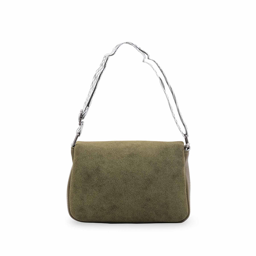 Green Casual Pouch For Women P97761