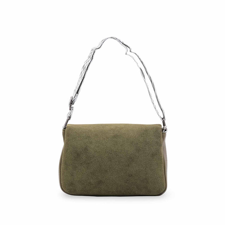 Green Casual Pouch For Women P97761
