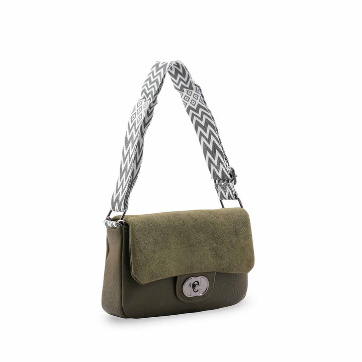 Green Casual Pouch For Women P97761
