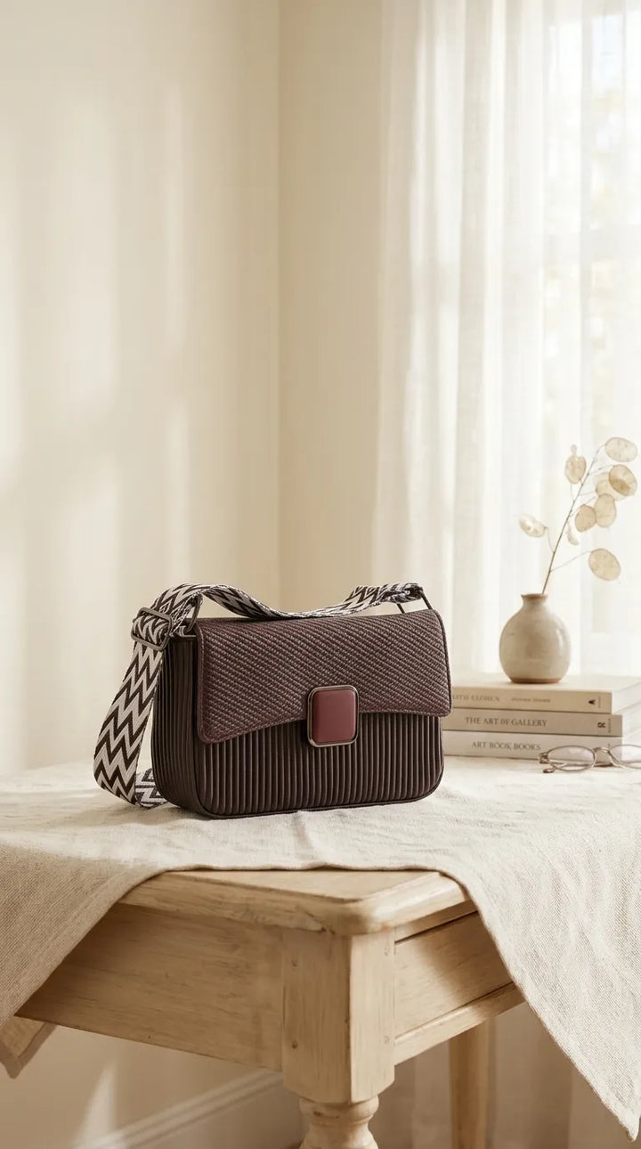Coffee Casual Pouch For Women P97762