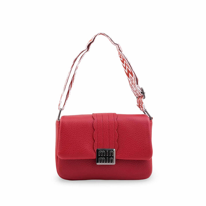 Maroon Casual Pouch For Women P97764