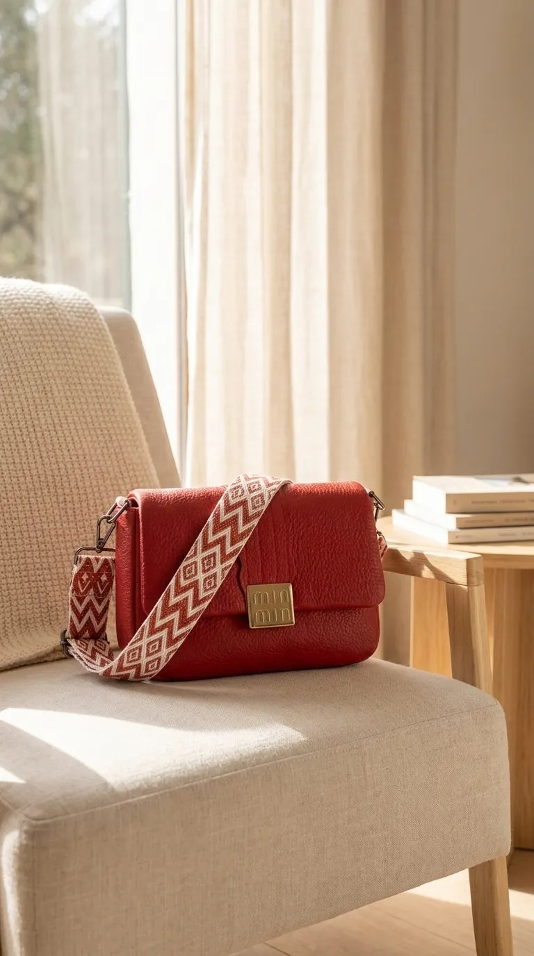 Maroon Casual Pouch For Women P97764