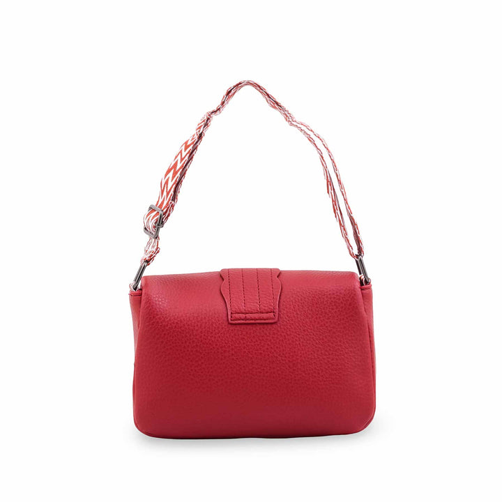 Maroon Casual Pouch For Women P97764
