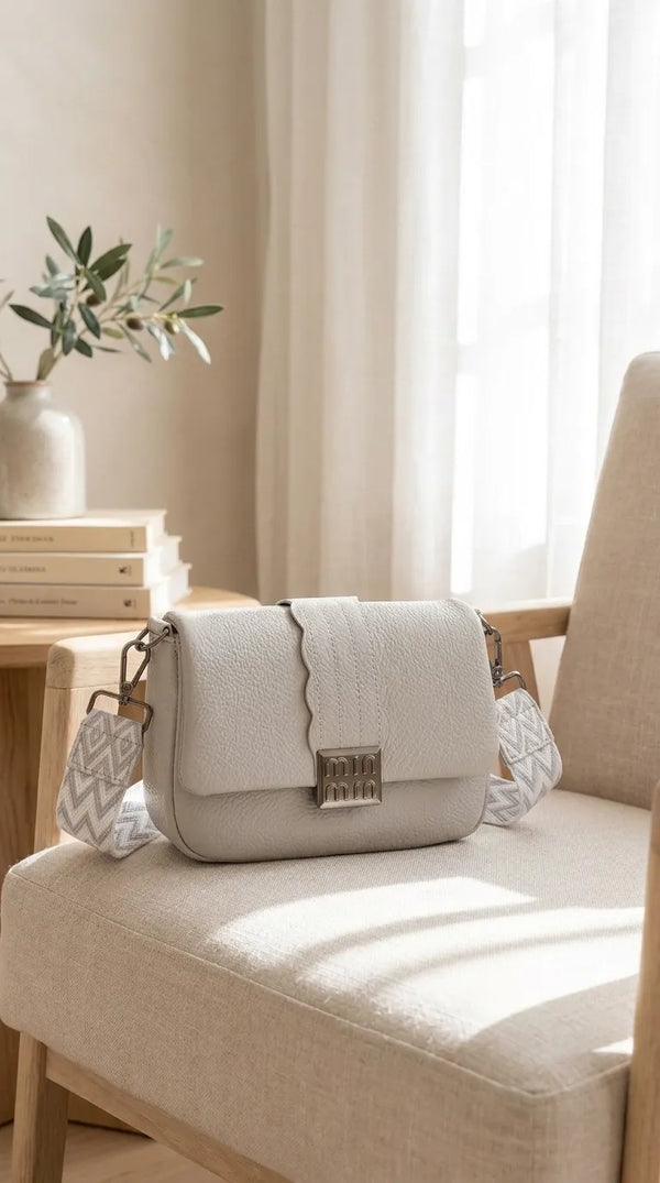 Grey Casual Pouch For Women P97764
