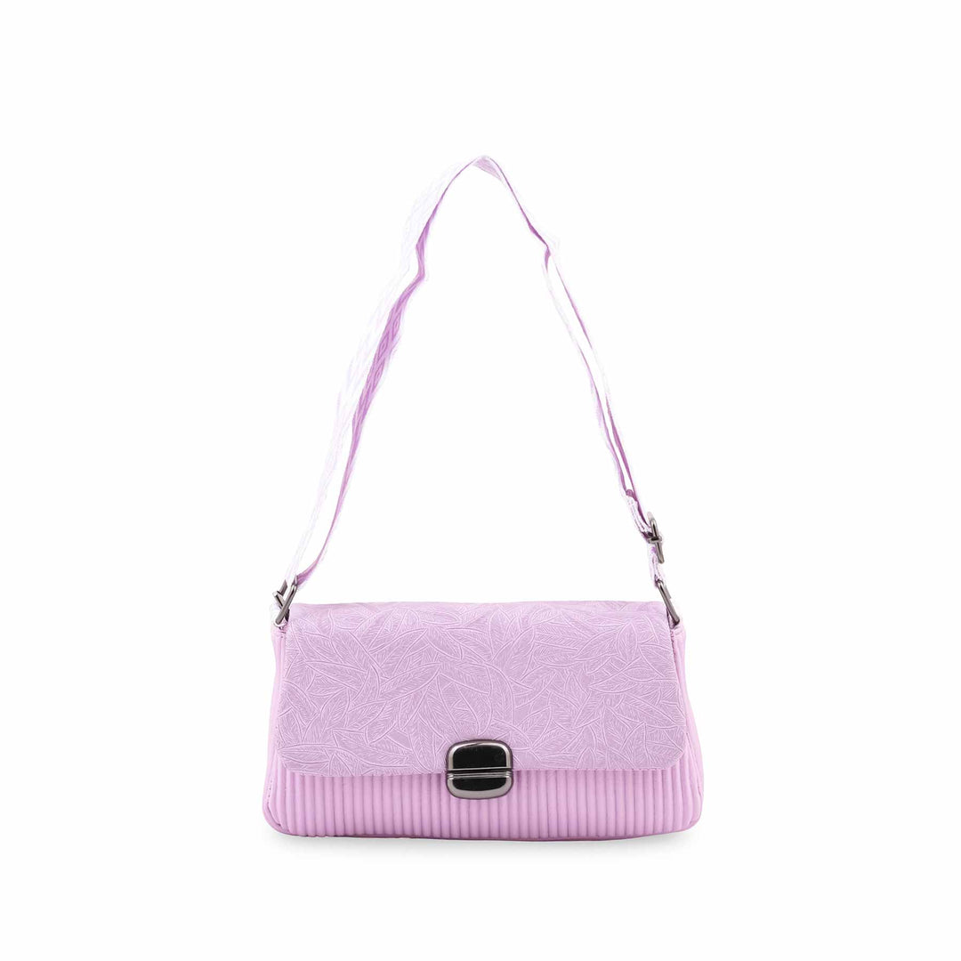 Lilac Casual Pouch For Ladies P97770