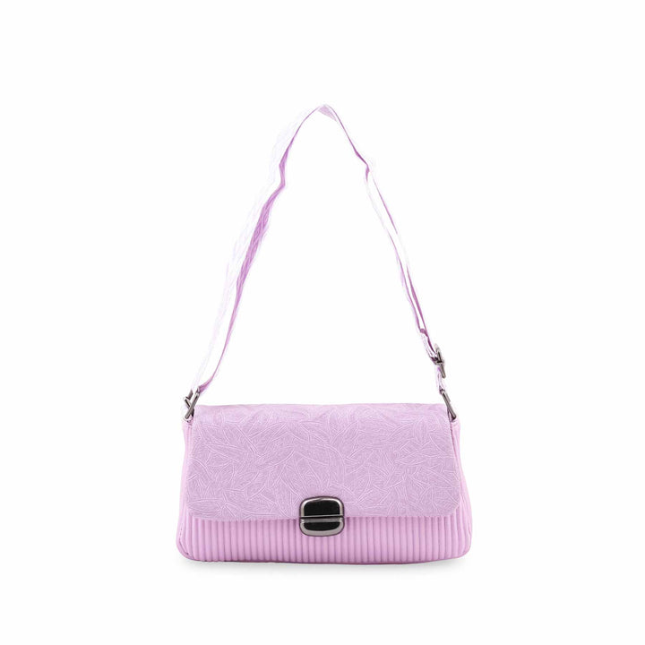 Lilac Casual Pouch For Ladies P97770