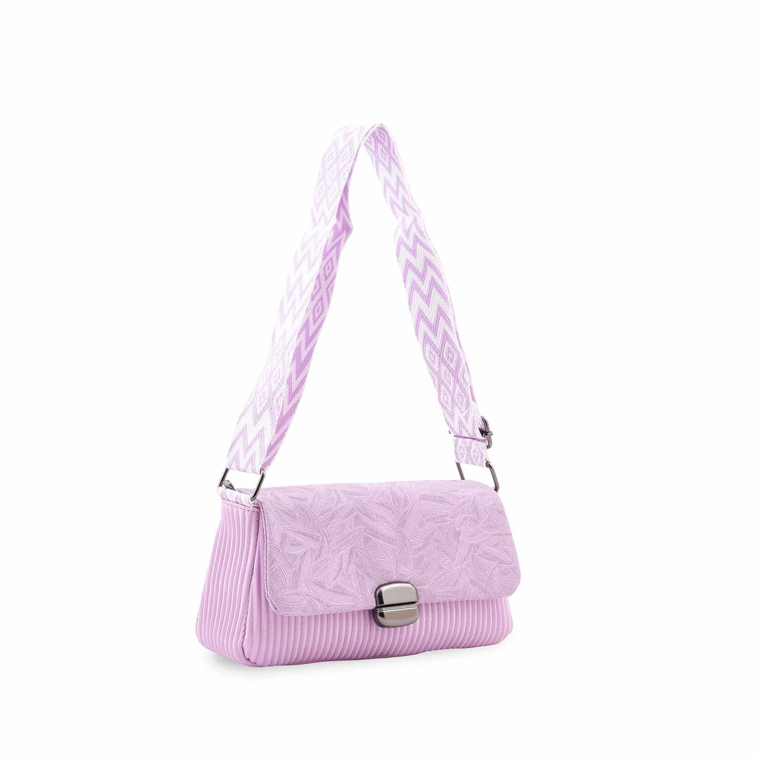 Lilac Casual Pouch For Ladies P97770