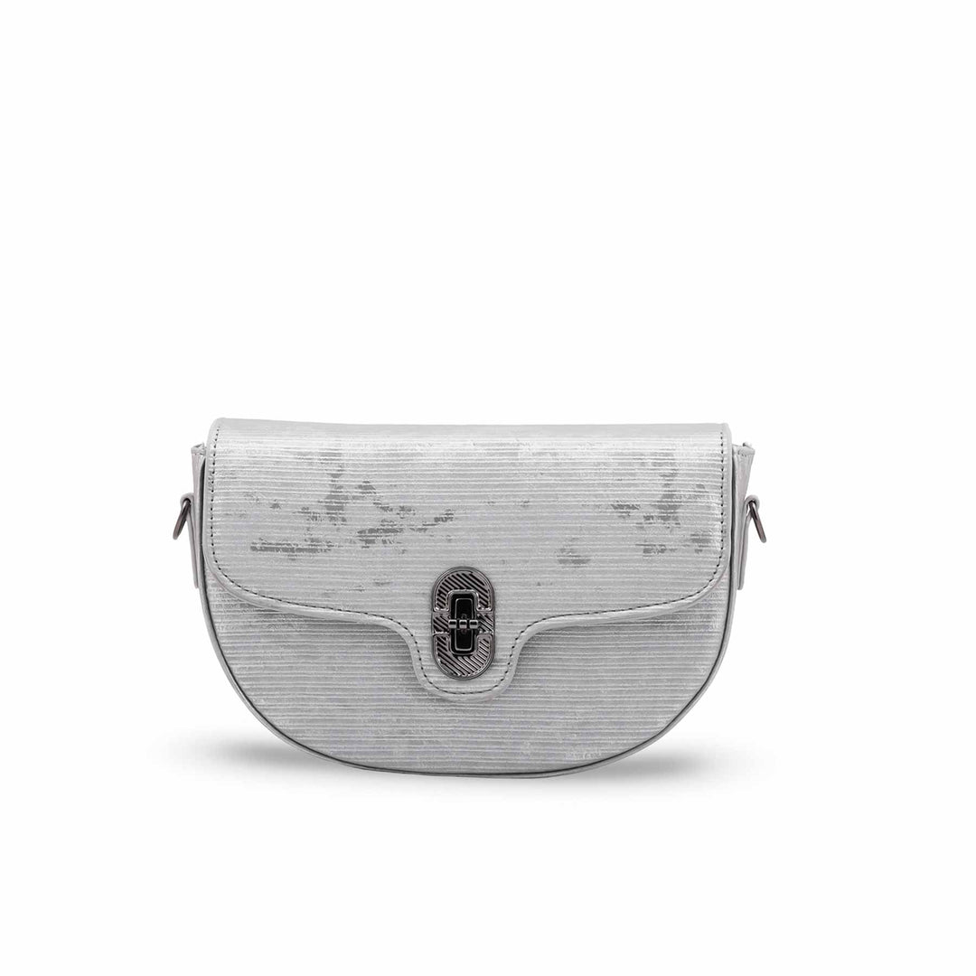 Grey Casual Pouch For Women P97773