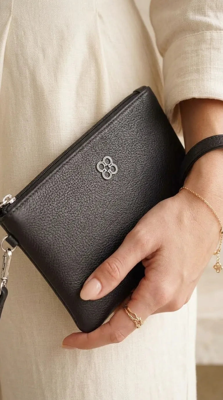 Brown Casual Pouch For Ladies P97775