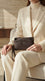 Brown Casual Pouch For Ladies P97776