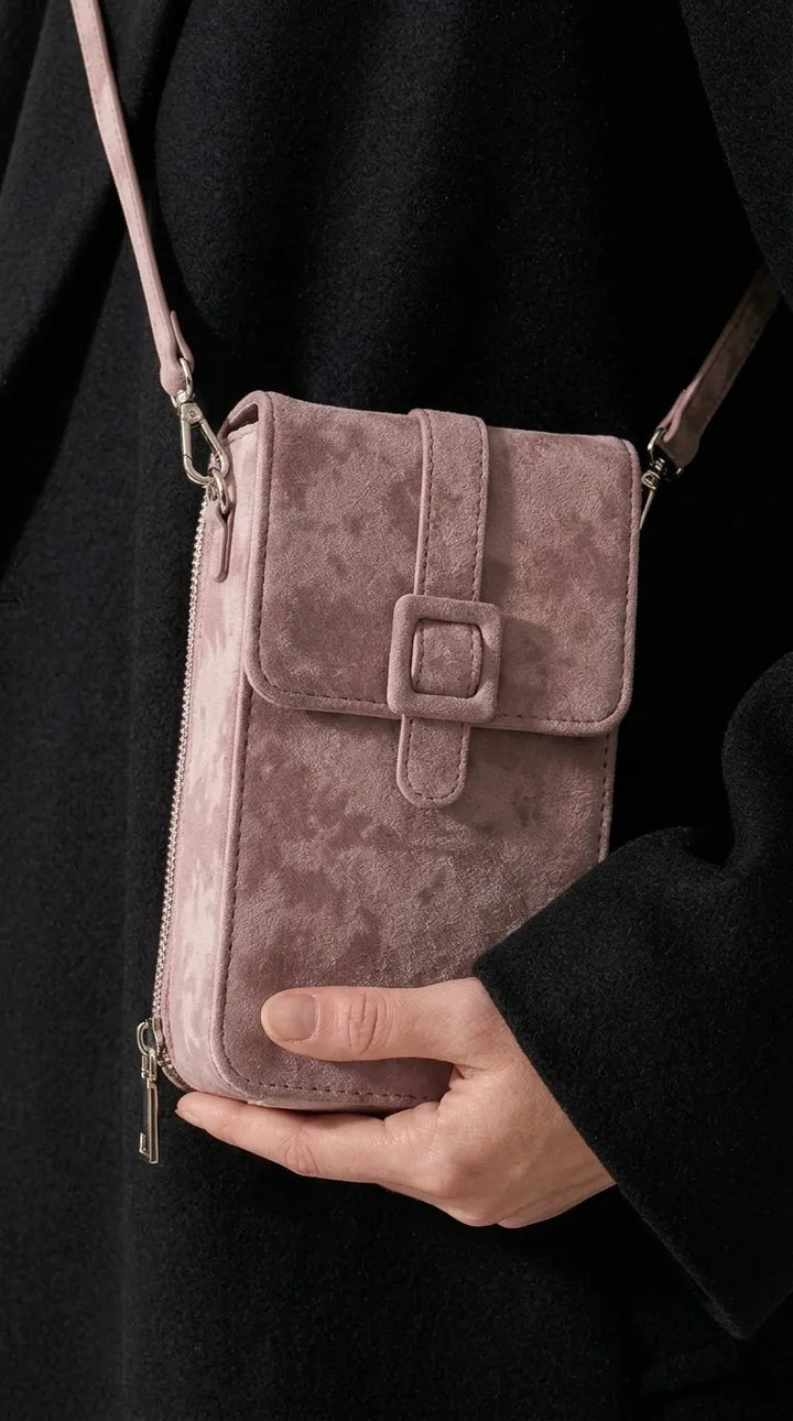 Pink Casual Pouch For Women P97782
